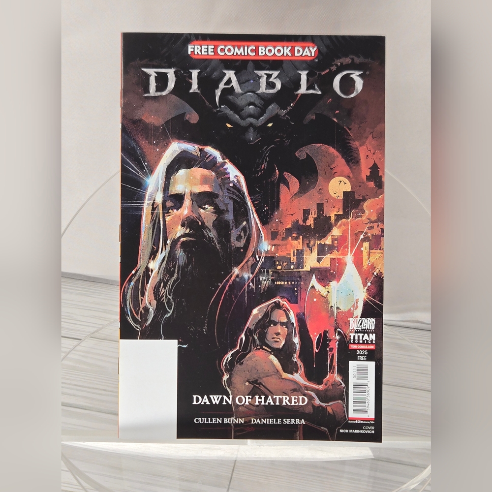 Diablo: Dawn Of Hatred (FCBD 2025) Titan, Original Story Following Diablo IV